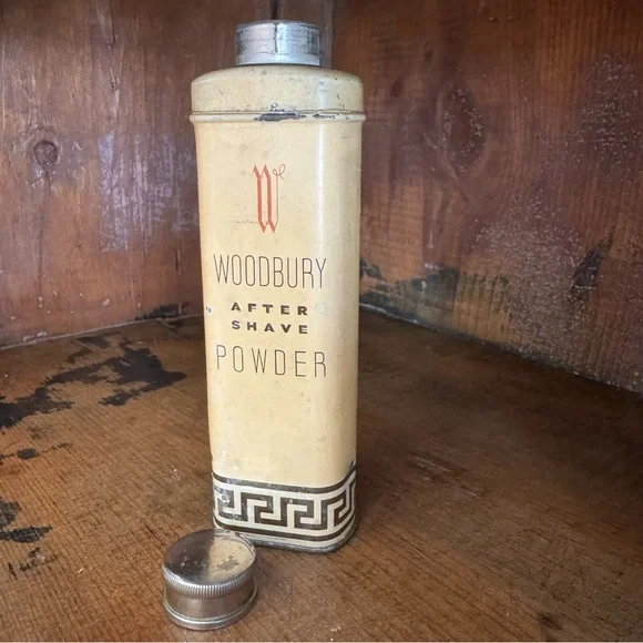 VTG Advertising Tin—Woodbury After Shave Powder - Picture 9 of 9